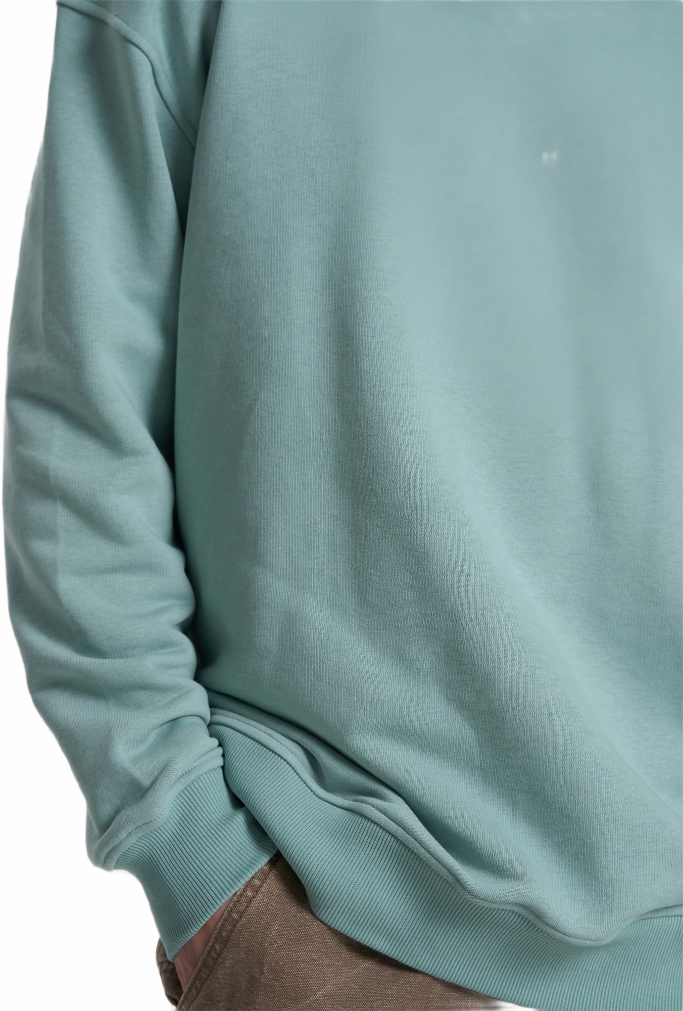 Худи мужское Roza 240619 XL темно-бирюзовое фото 4