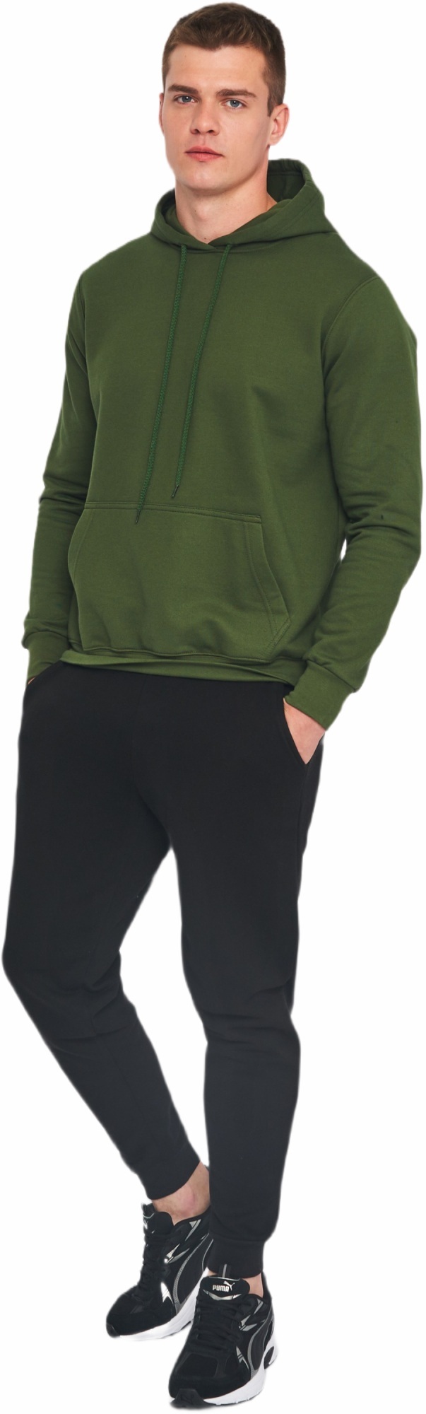 Худи Roza 1707061 3XL оливковое фото 3