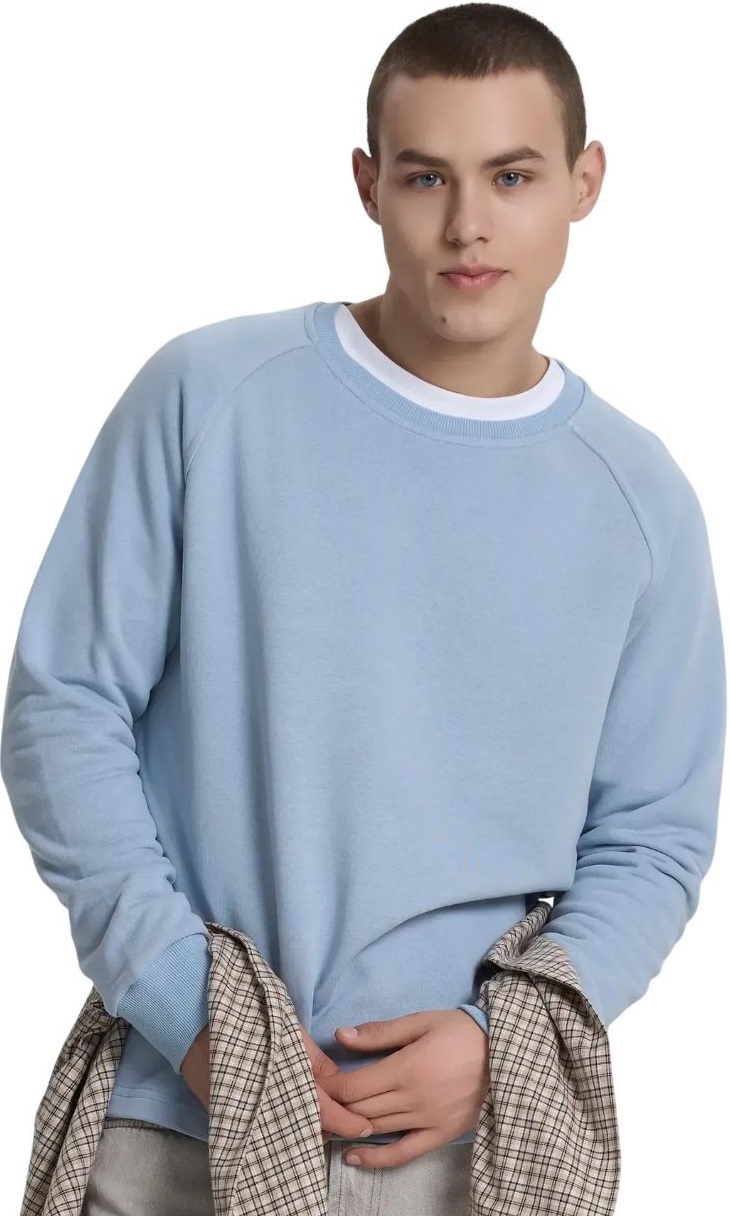 Світшот чоловічий Roza 240620 M сіро-блакитнийфото7