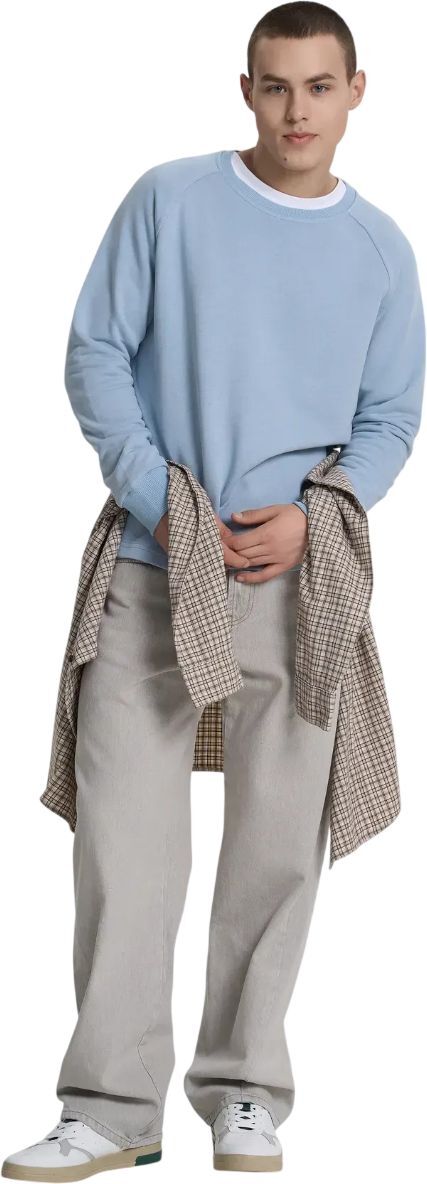 Світшот чоловічий Roza 240620 L сіро-блакитнийфото13