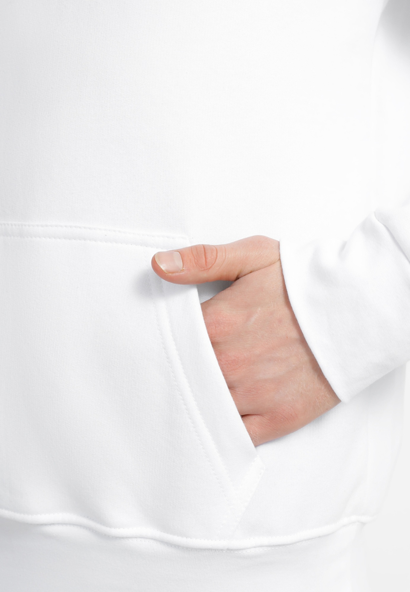 Худи Roza 1707061 L белое фото 4