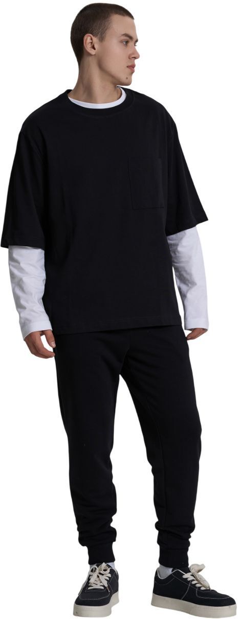 Спортивные штаны мужские Roza 230432 2XL черные фото 