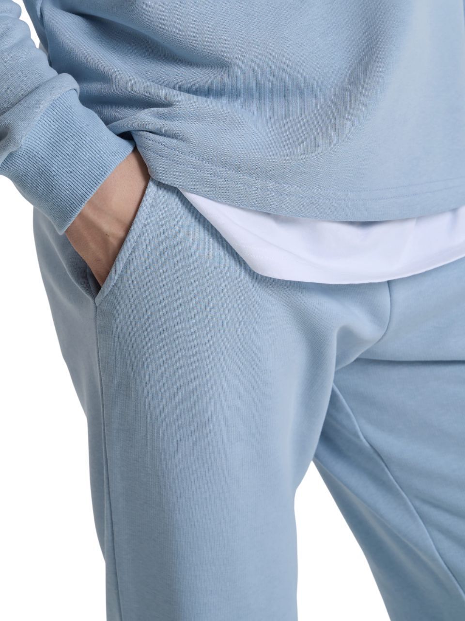 Спортивные штаны мужские Roza 230432 XS серо-голубые фото 4