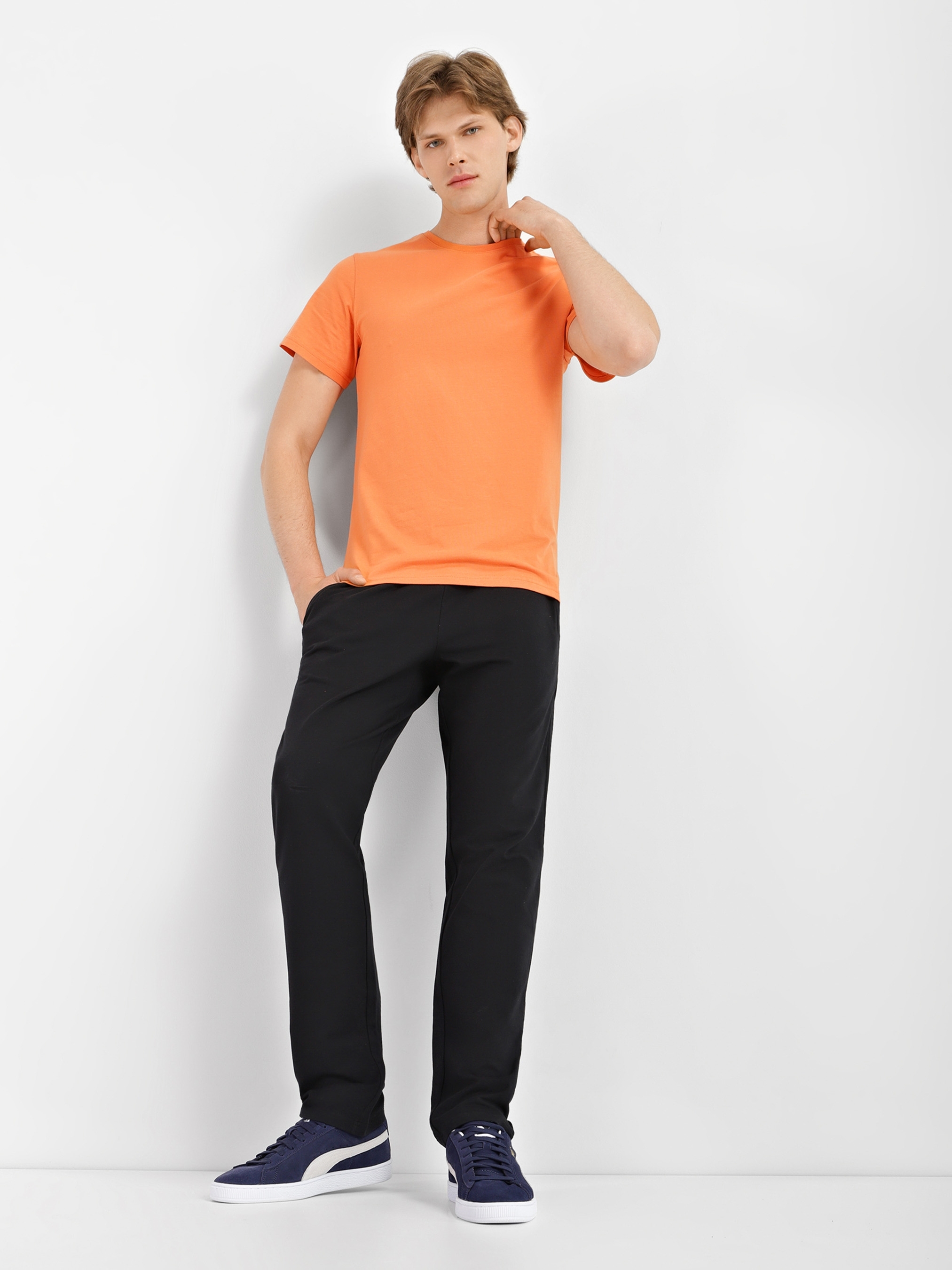 Спортивные штаны мужские Roza 181117 3XL черные фото 