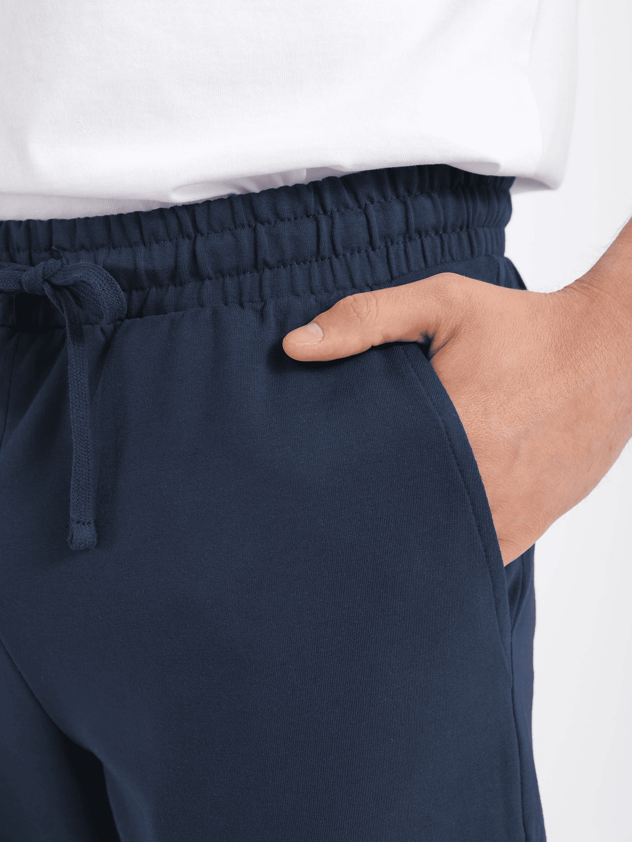 Спортивные штаны мужские Roza 181117 S серо-синие фото 4