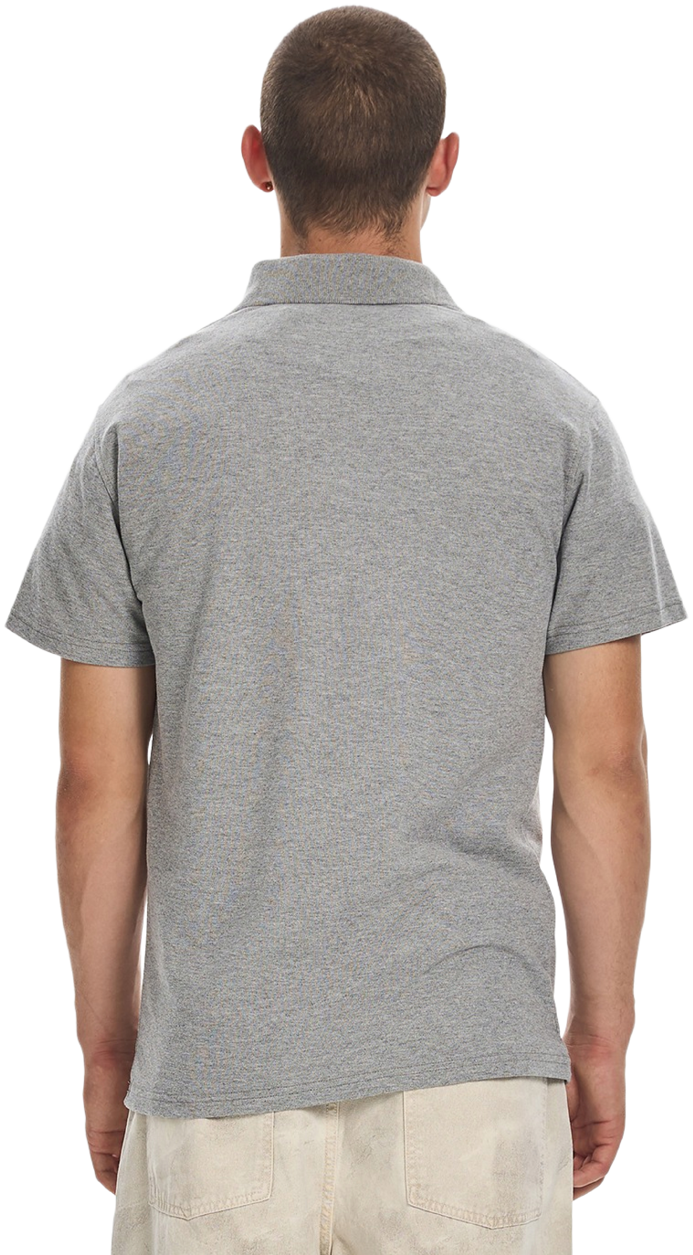 Поло бавовняна чоловіча Roza 250737 3XL сірафото2