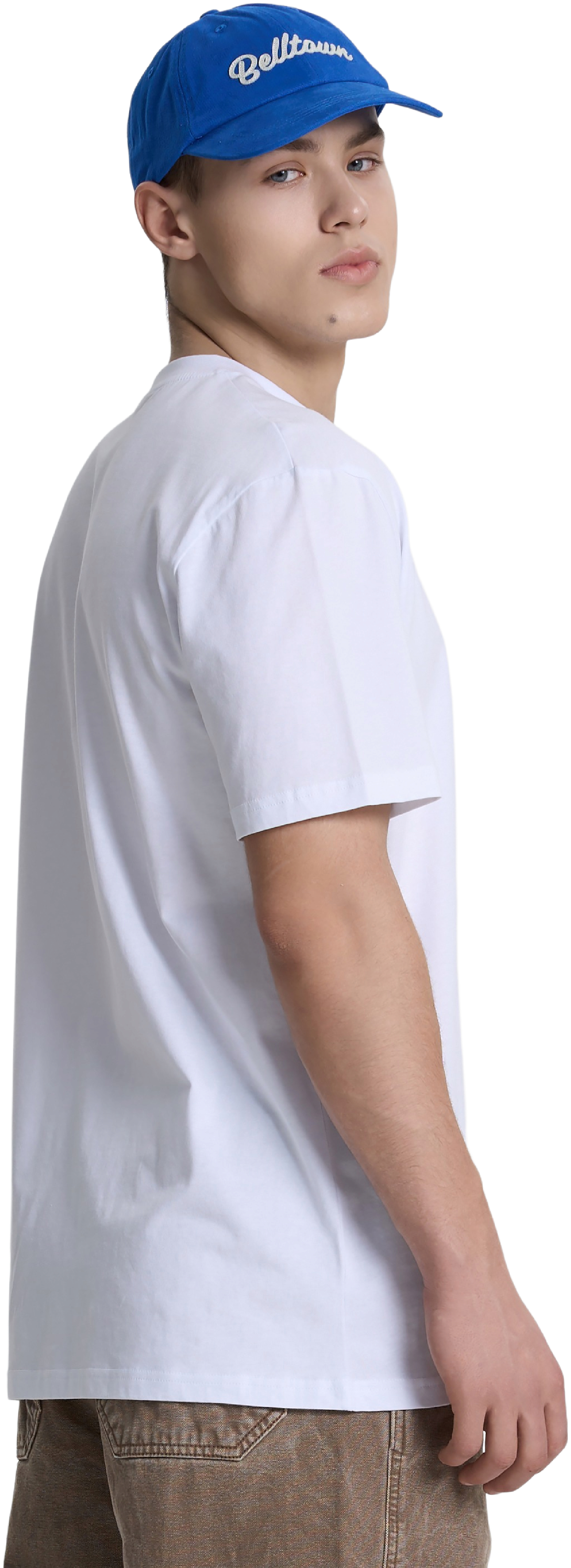 Футболка бавовняна чоловіча Roza 231101 XL білафото