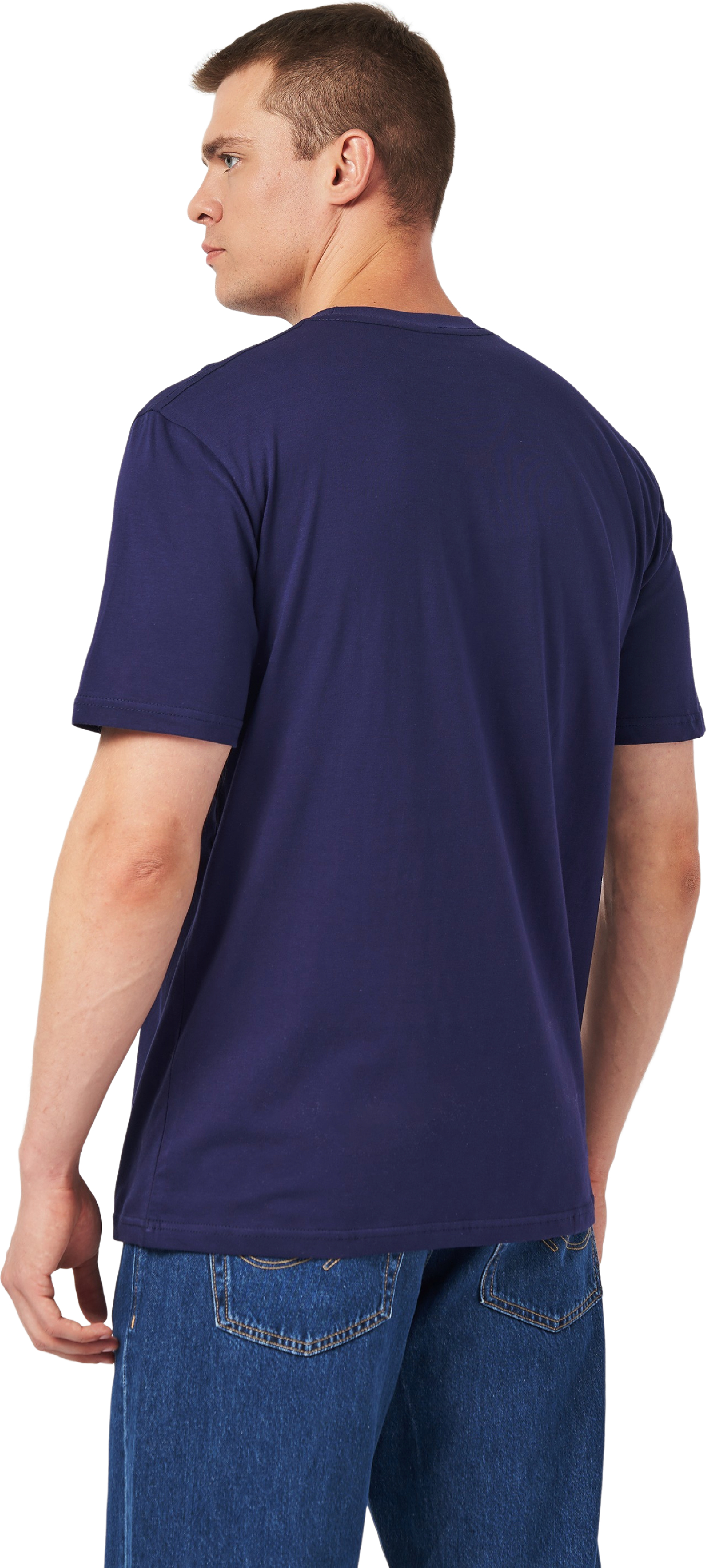 Футболка бавовняна чоловіча Roza 231101 XL синяфото