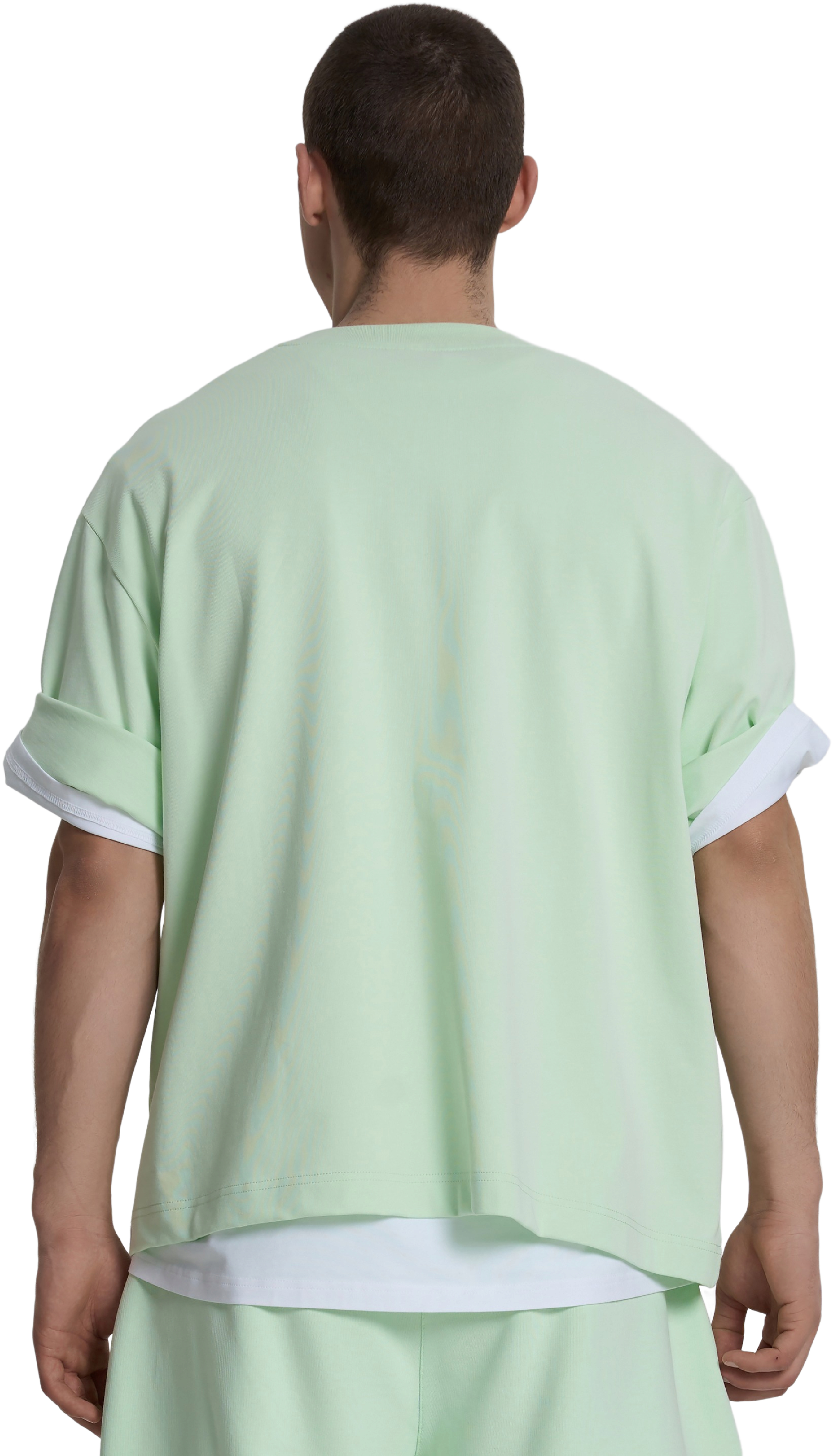 Футболка хлопковая мужская Roza 240652 2XL светло-зеленая фото 2