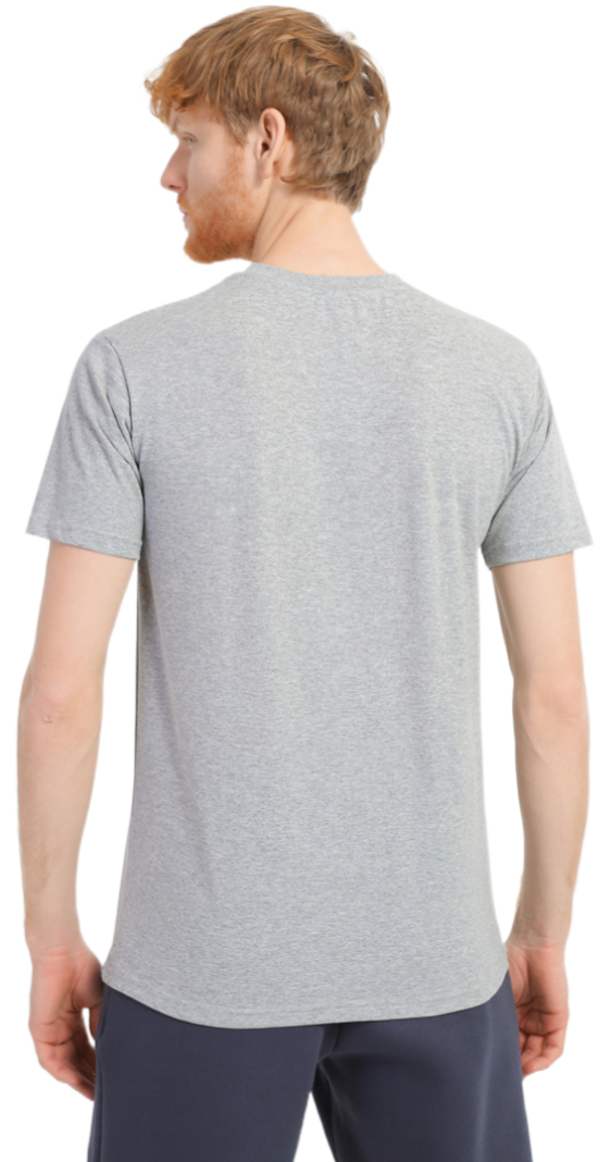 Футболка хлопковая мужская Roza 170201 XL меланж фото 2