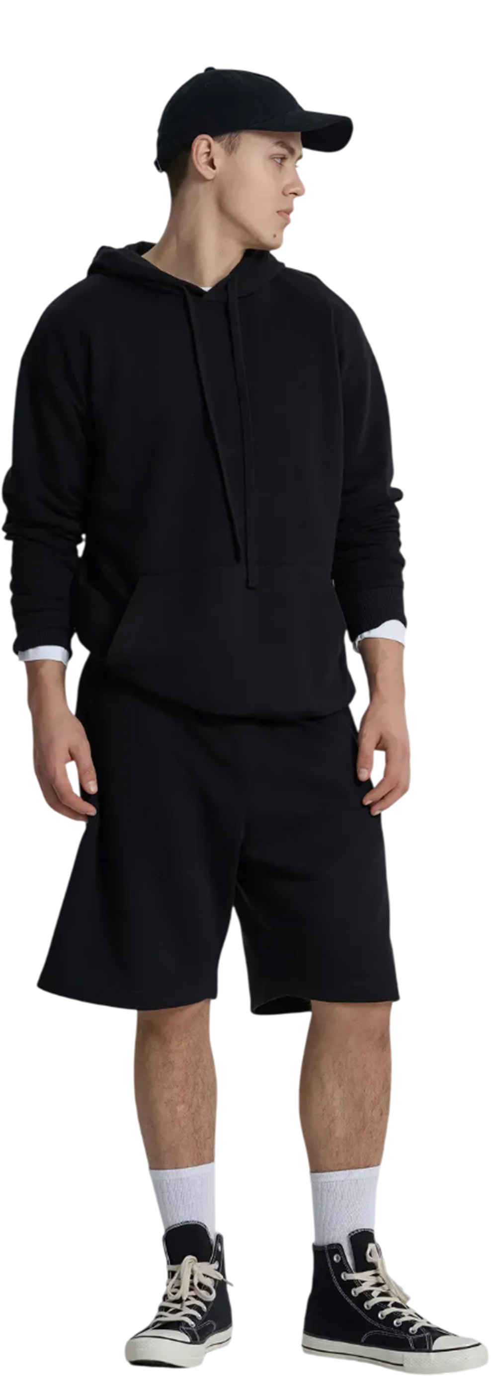 Шорты мужские Roza 240626 5XL черние фото 3