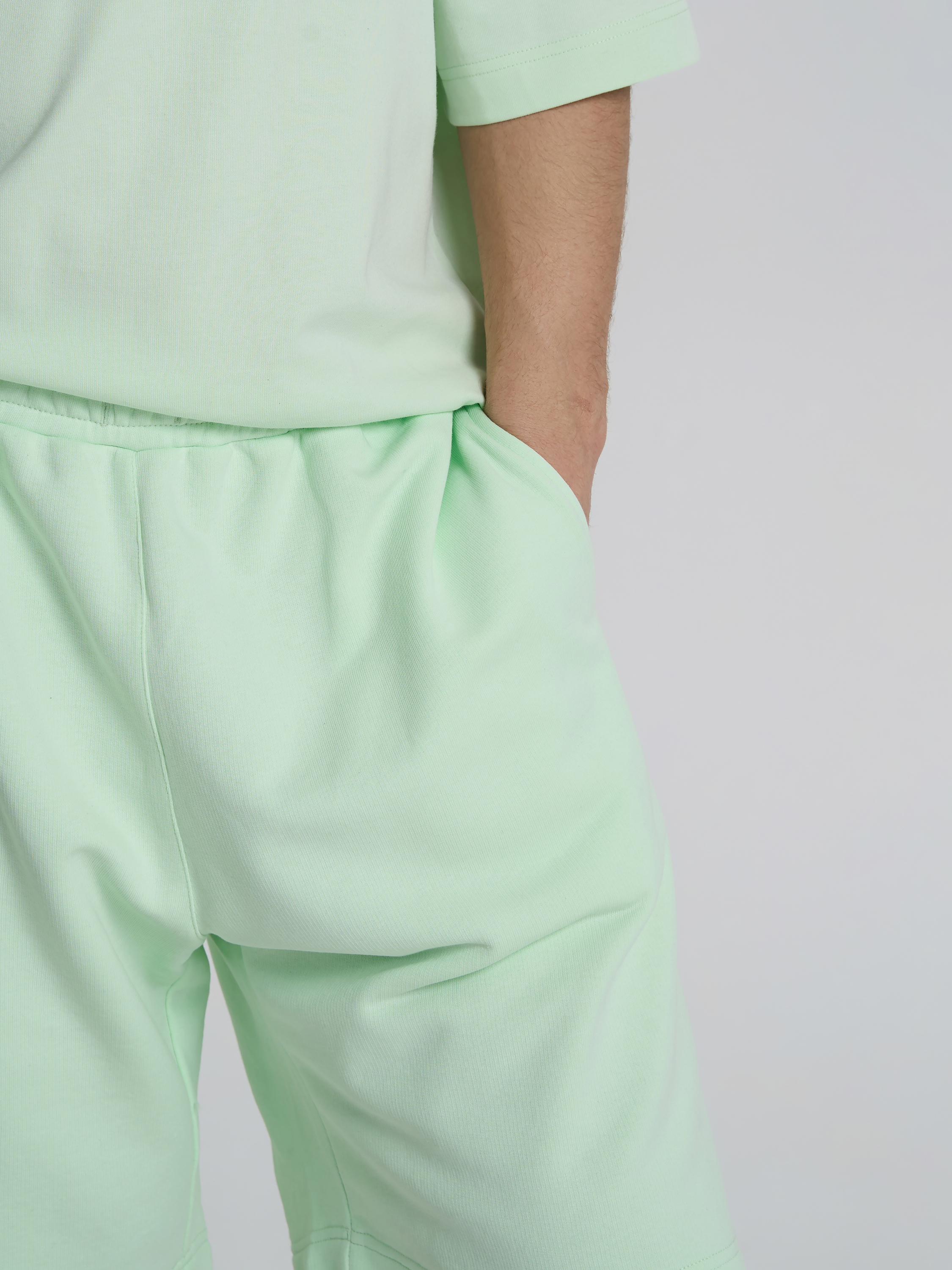 Шорты мужские Roza 240625 XS светло-зеленые фото 4