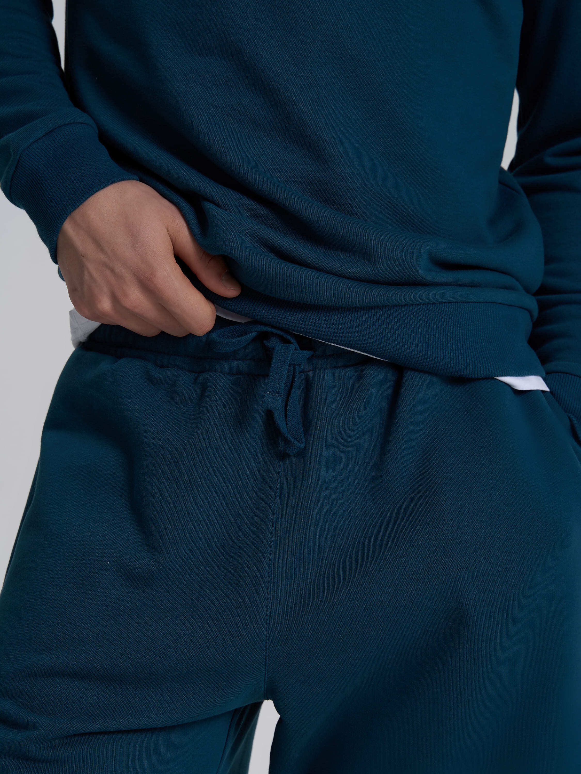 Шорти чоловічі Roza 240625 L синьо-зеленіфото3