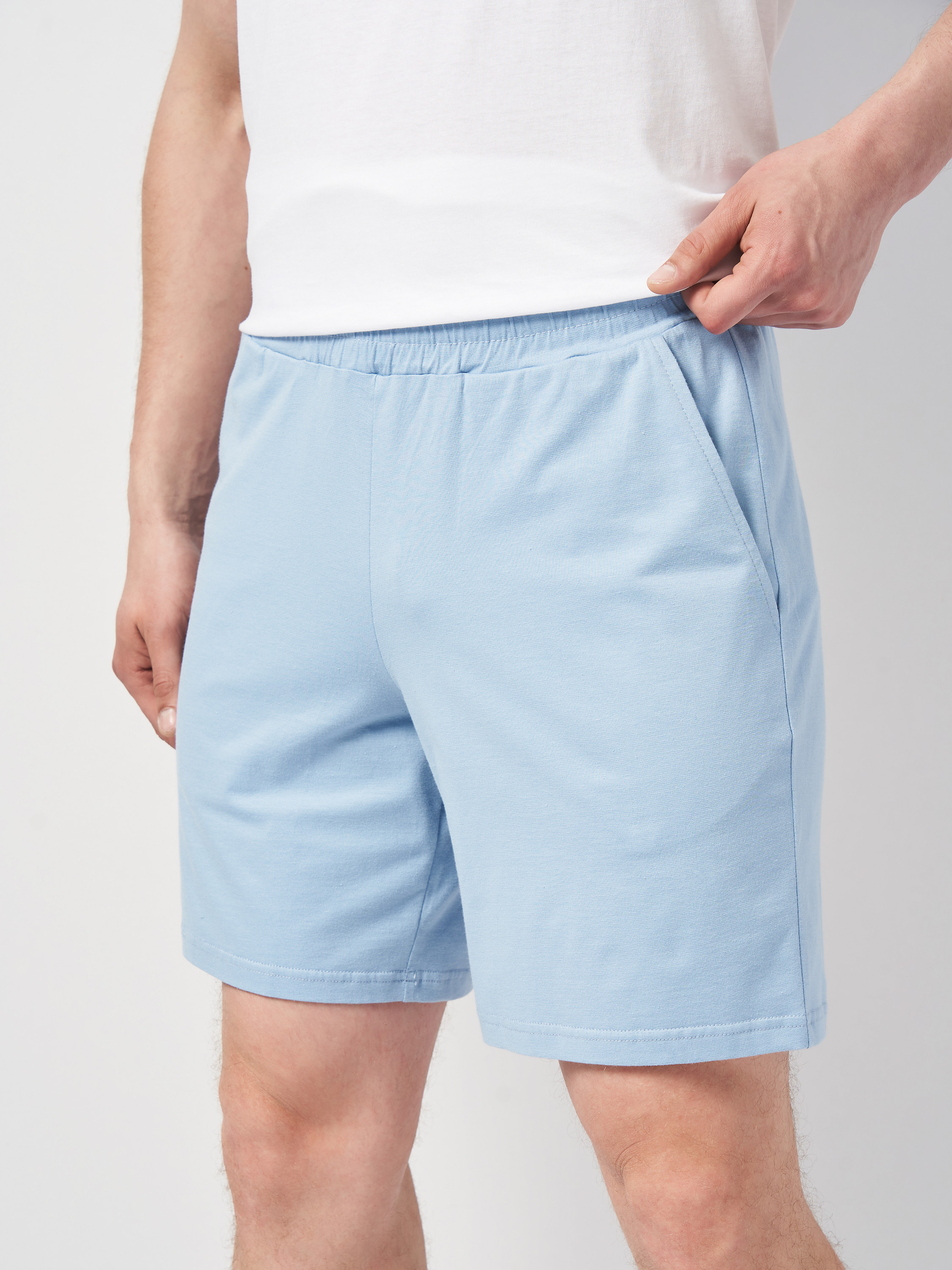 Шорты мужские Roza 211080 S серо-голубой фото 4