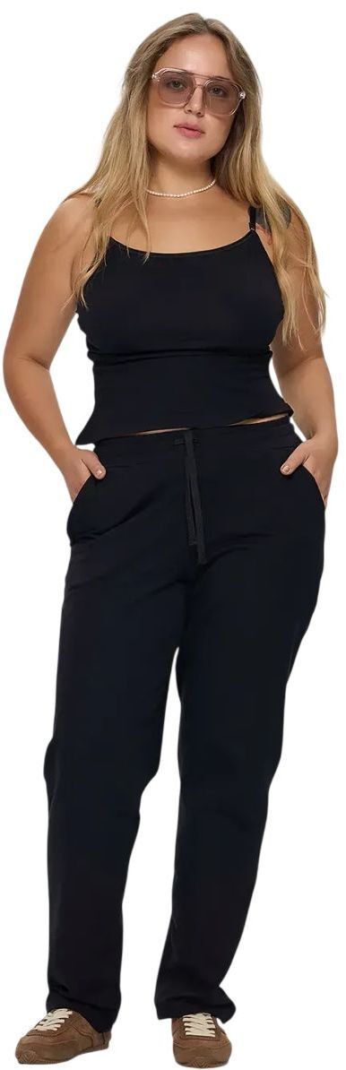 Спортивные штаны женские Roza 220505 L черные фото 