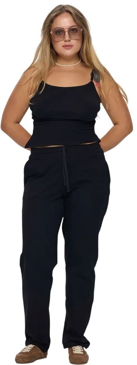 Спортивные штаны женские Roza 220505 L черные фото 