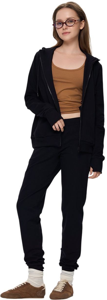 Спортивные штаны женские Roza 200124 L черные фото 