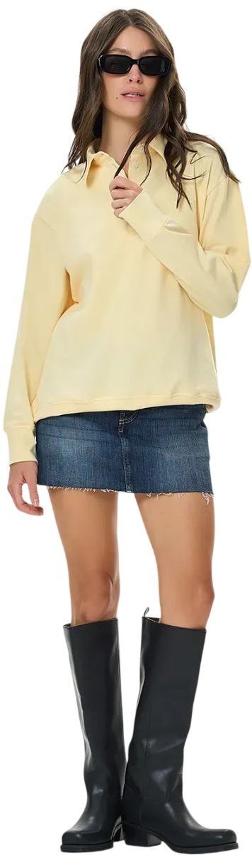 Світшот жіночий Roza 241203 3XL жовтийфото7