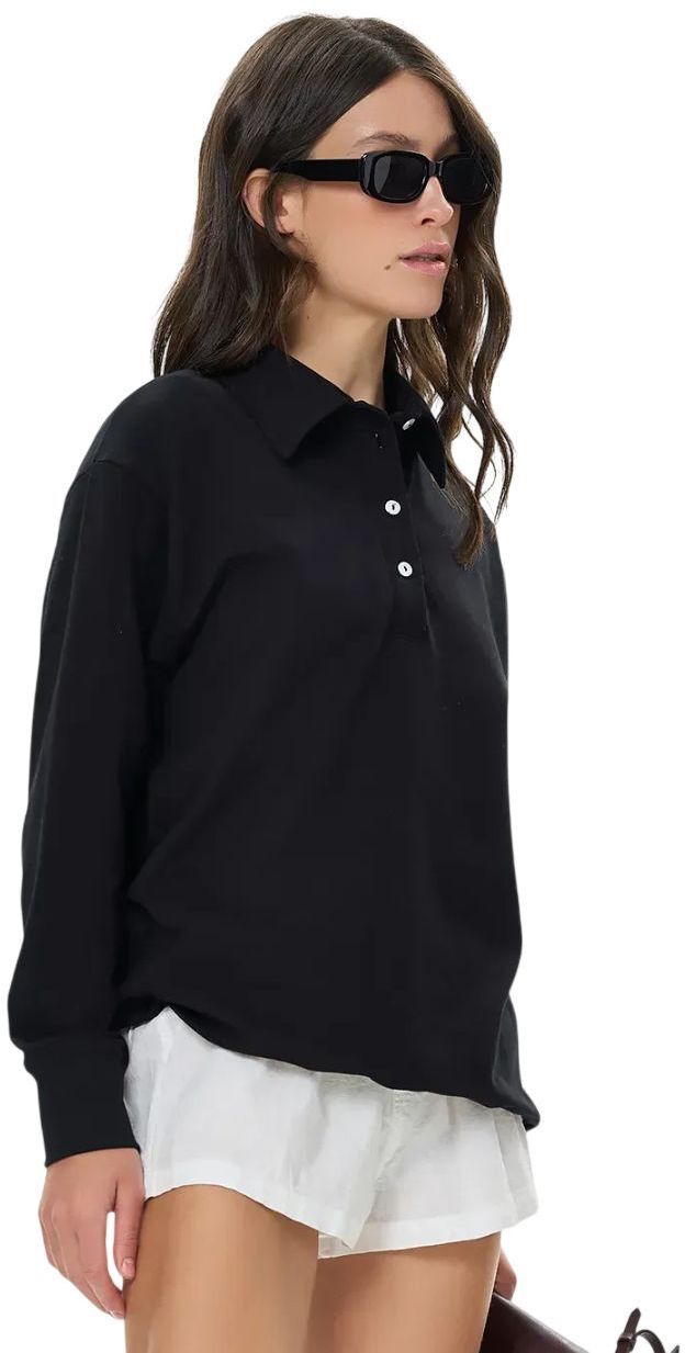 Світшот жіночий Roza 241203 XS чорнийфото4