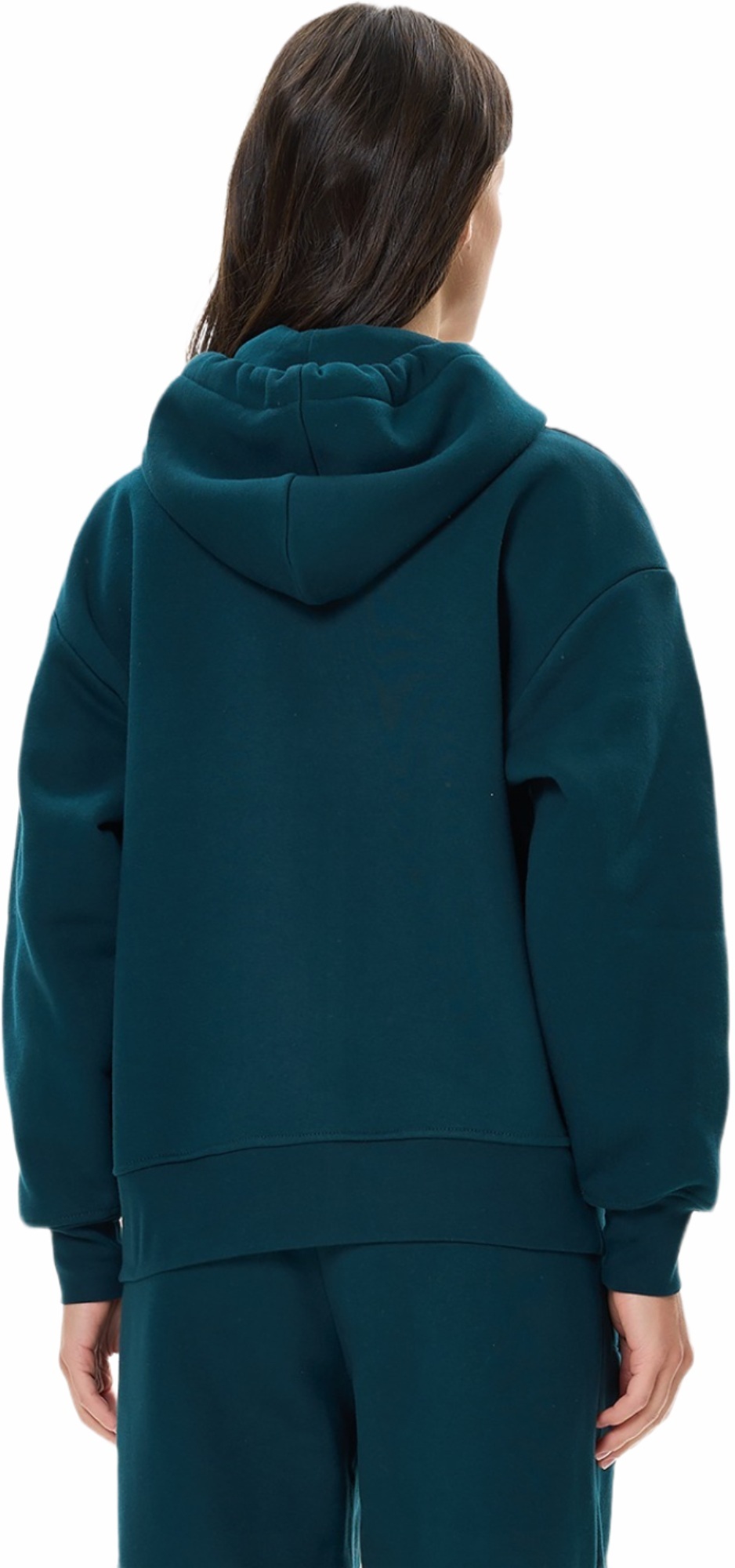 Худі на застібці жіноче Roza 241204 XL синьо-зеленефото2