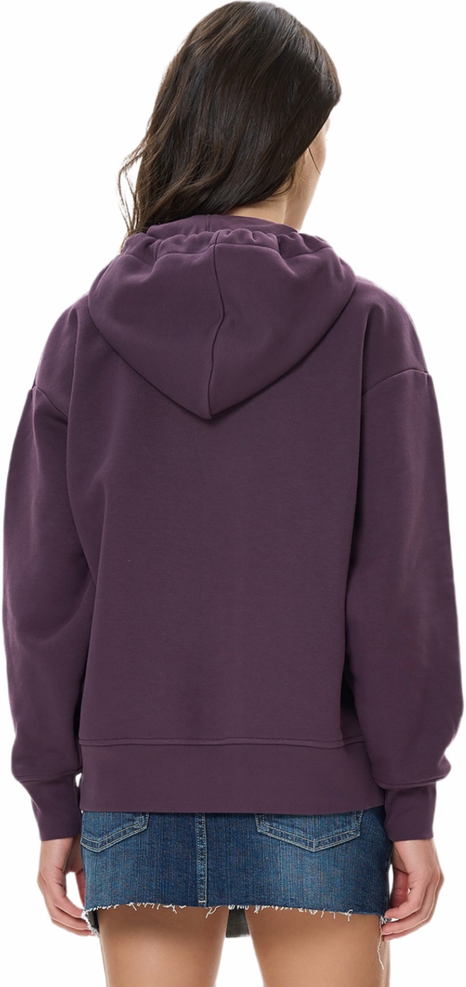 Худі на застібці жіноче Roza 241204 XS фіолетовефото2