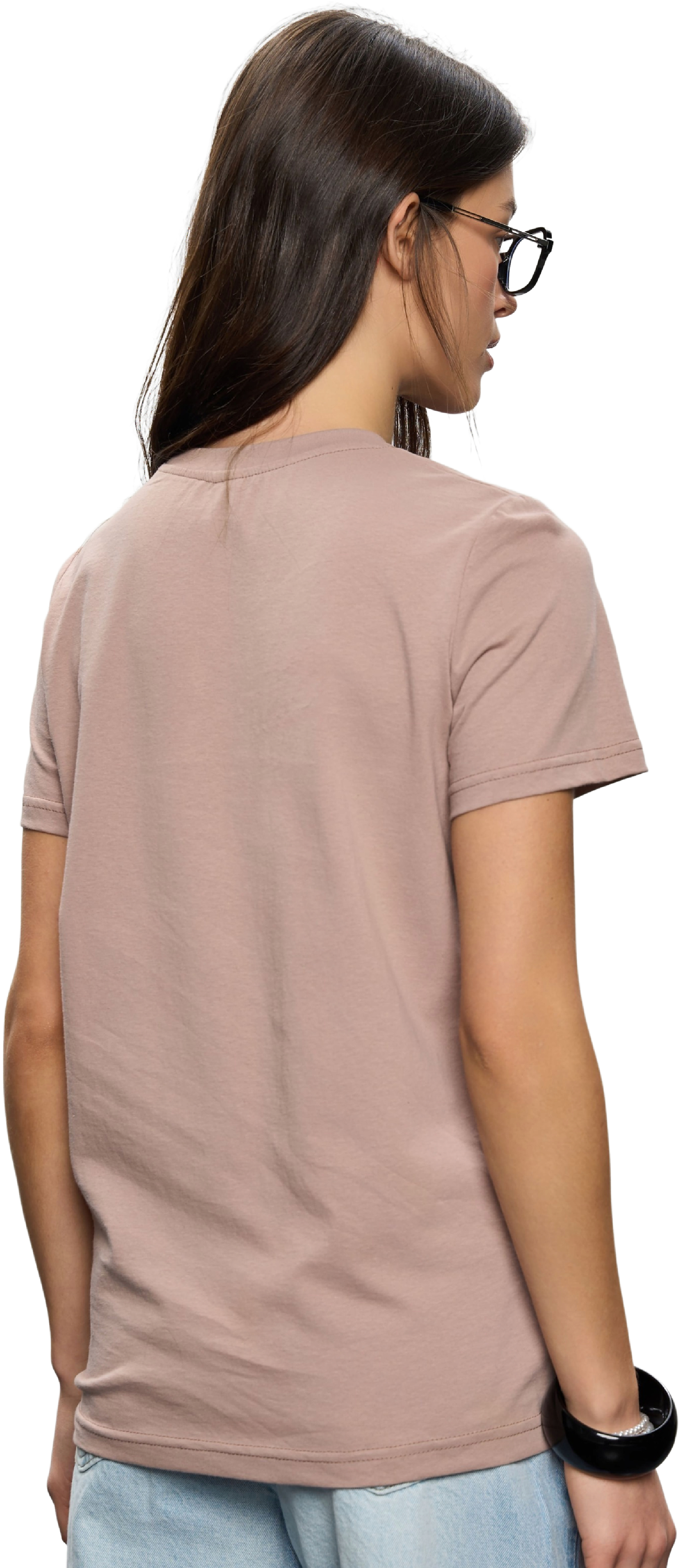 Футболка хлопковая женская Roza 231107 M капучино фото 2