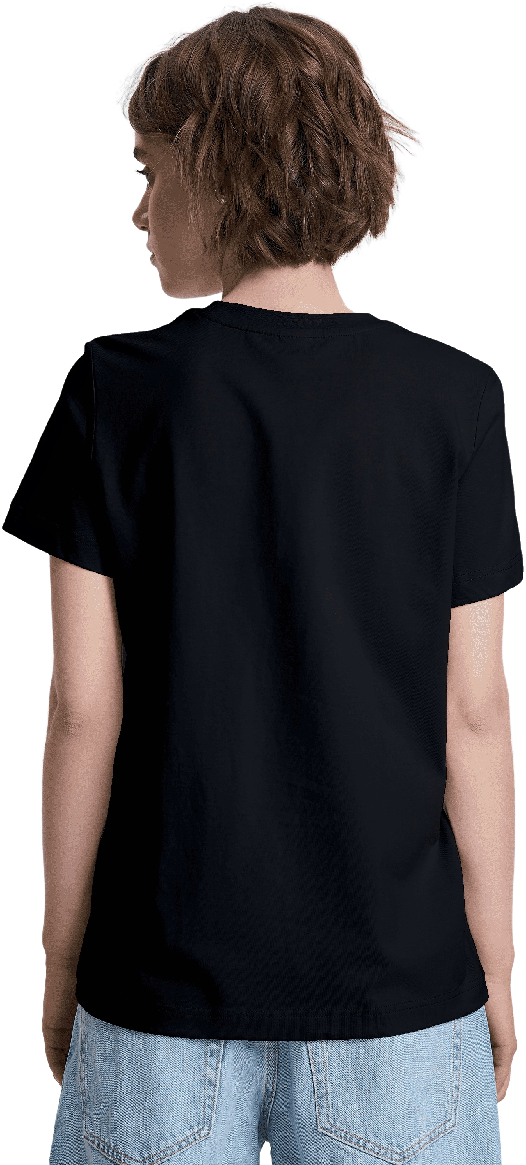 Футболка бавовняна жіноча Roza 231107 2XL чорнафото2