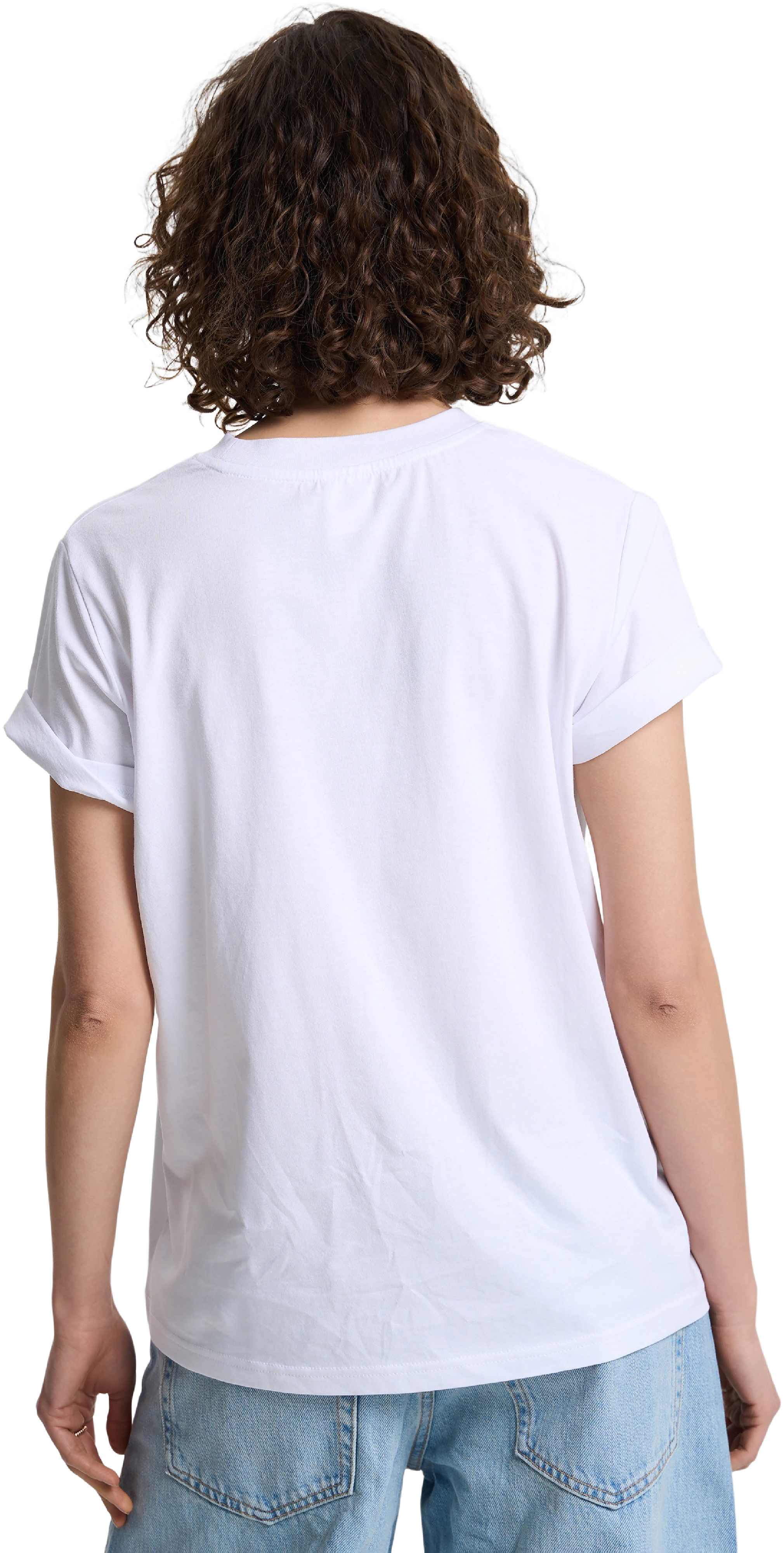 Футболка хлопковая женская Roza 231104 XL белая фото 2