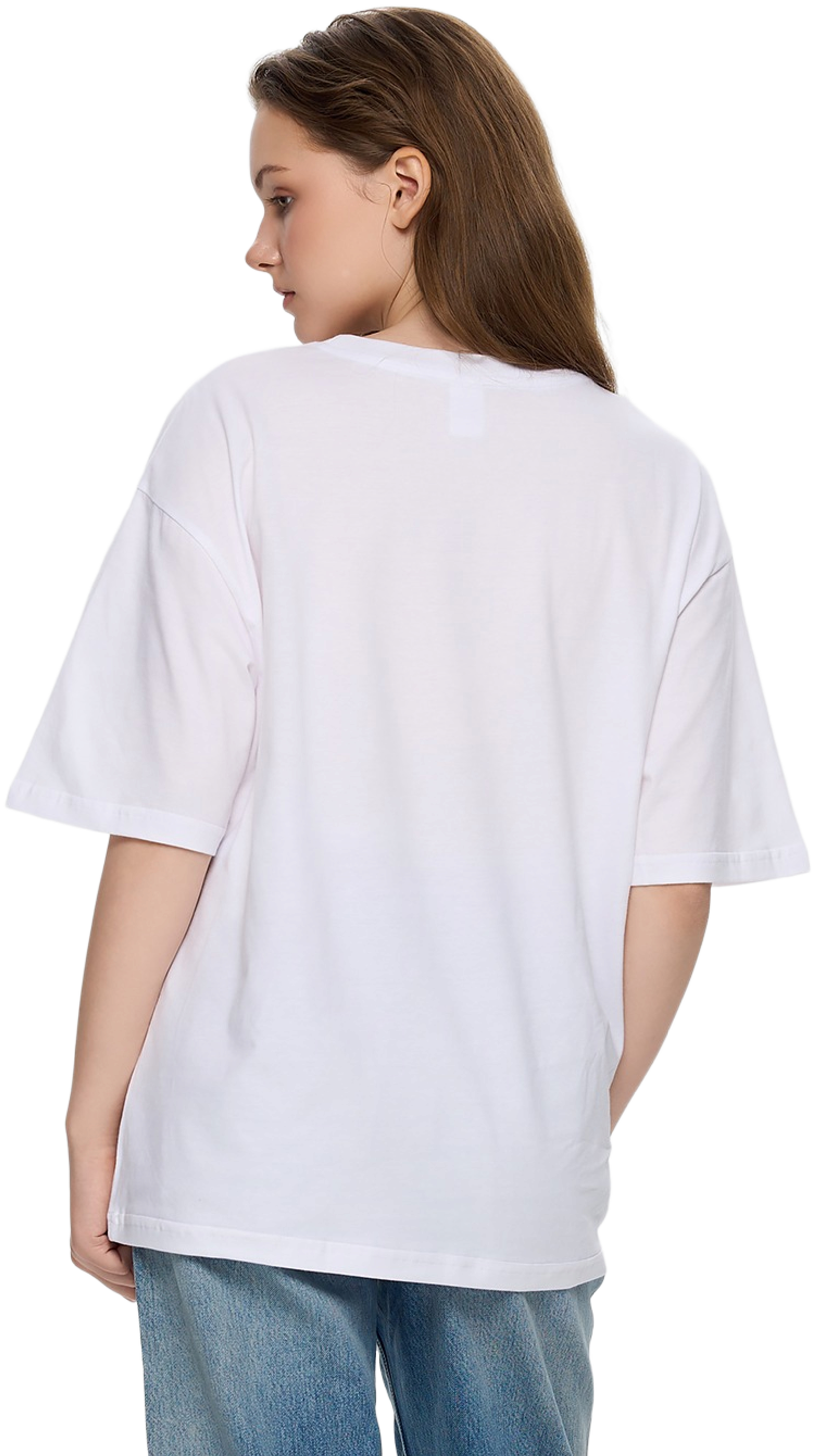 Футболка хлопковая женская Roza 211204 XS белая фото 2