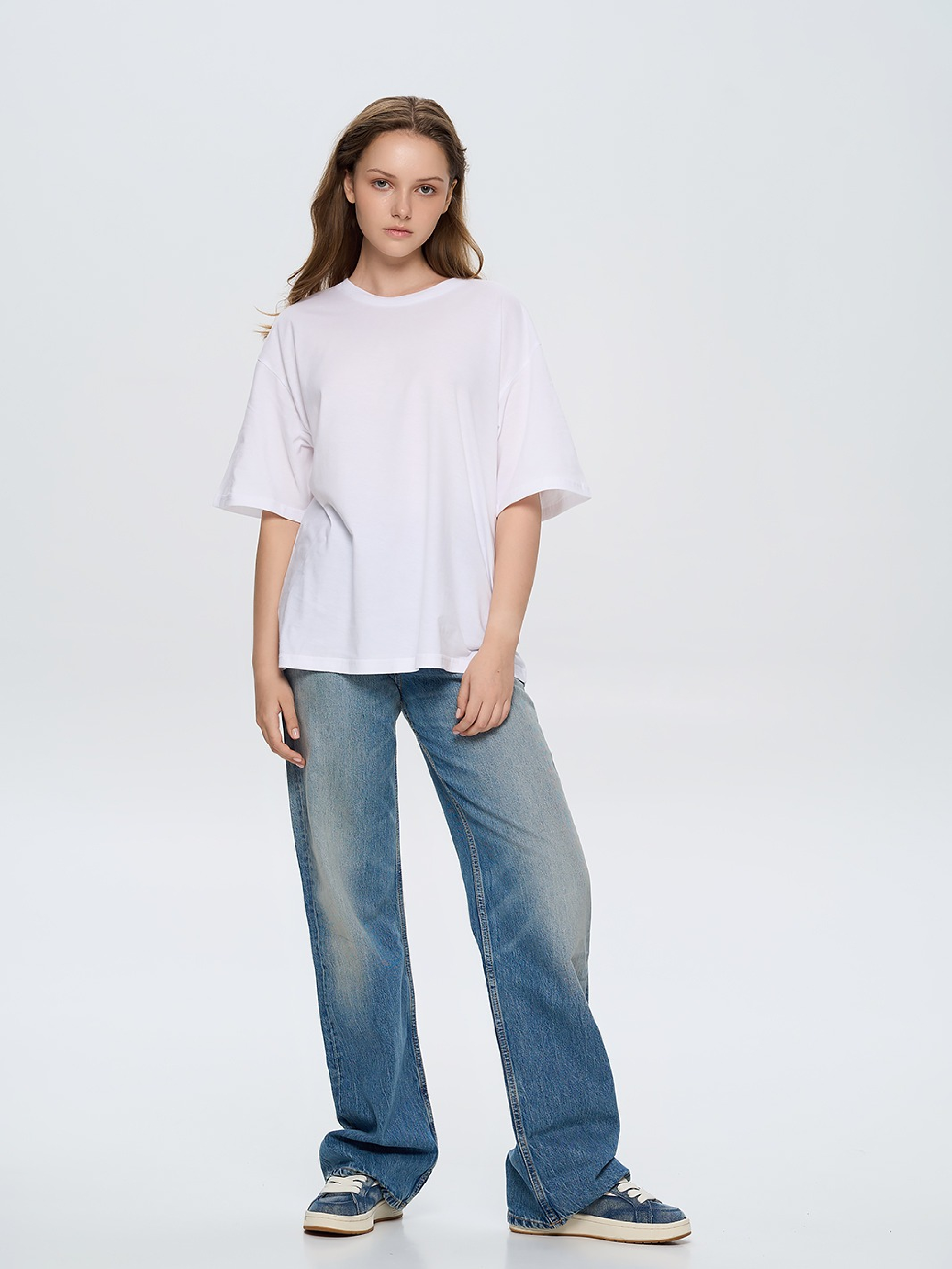 Футболка хлопковая женская Roza 211204 S белая фото 4