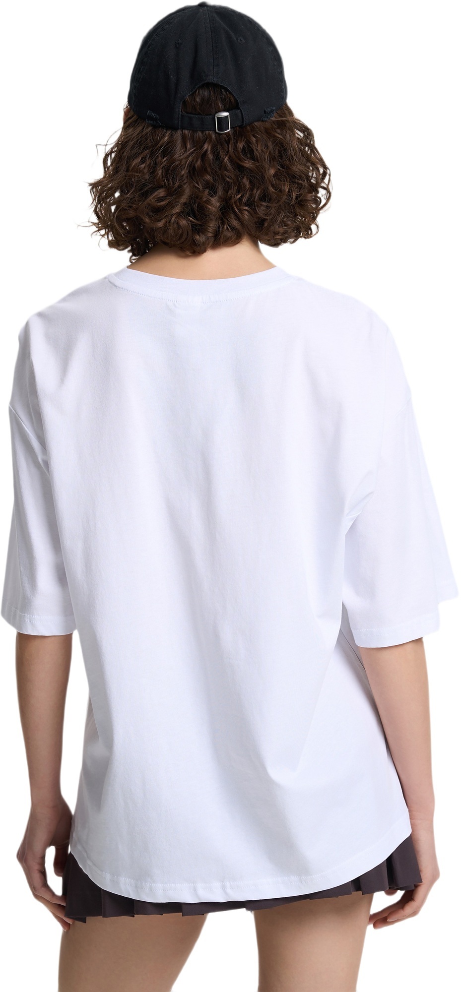 Футболка хлопковая женская Roza 240605 S белая фото 