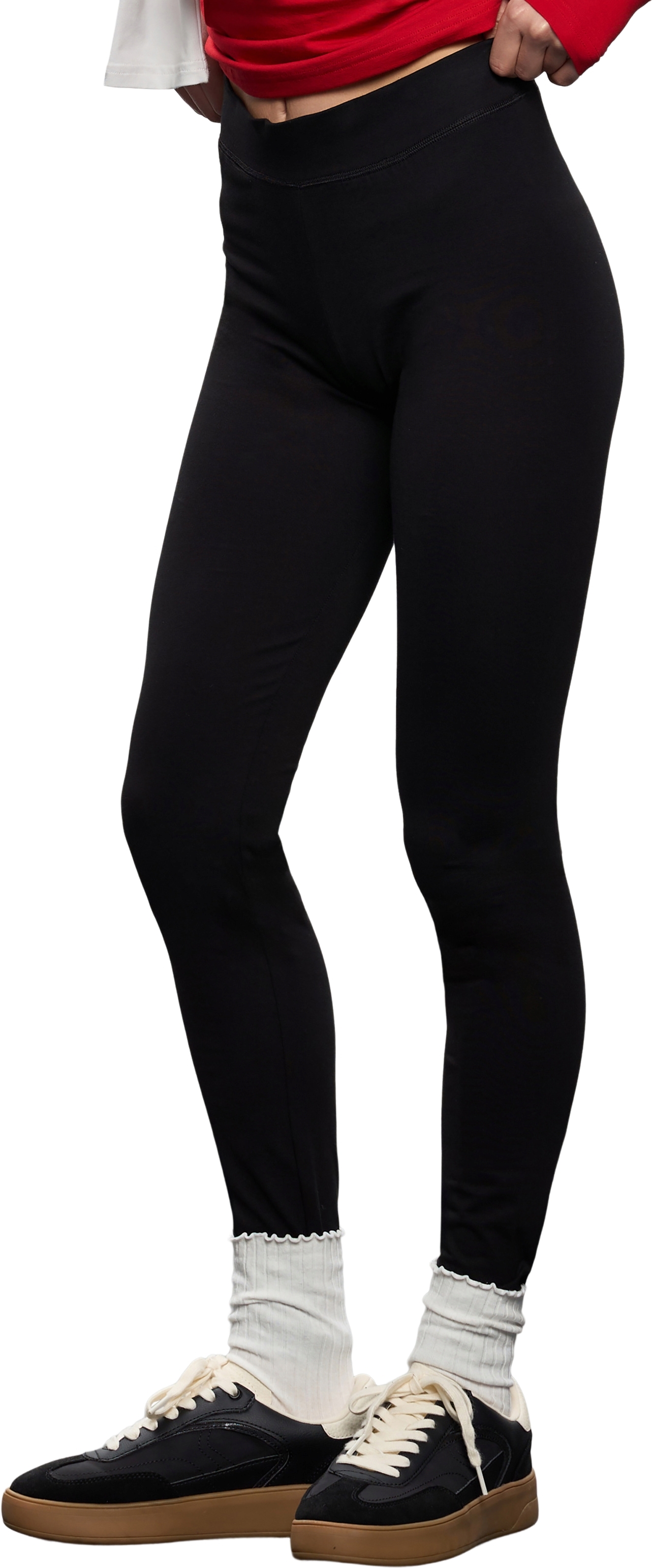 Легінси жіночі Roza 240671 L чорнийфото