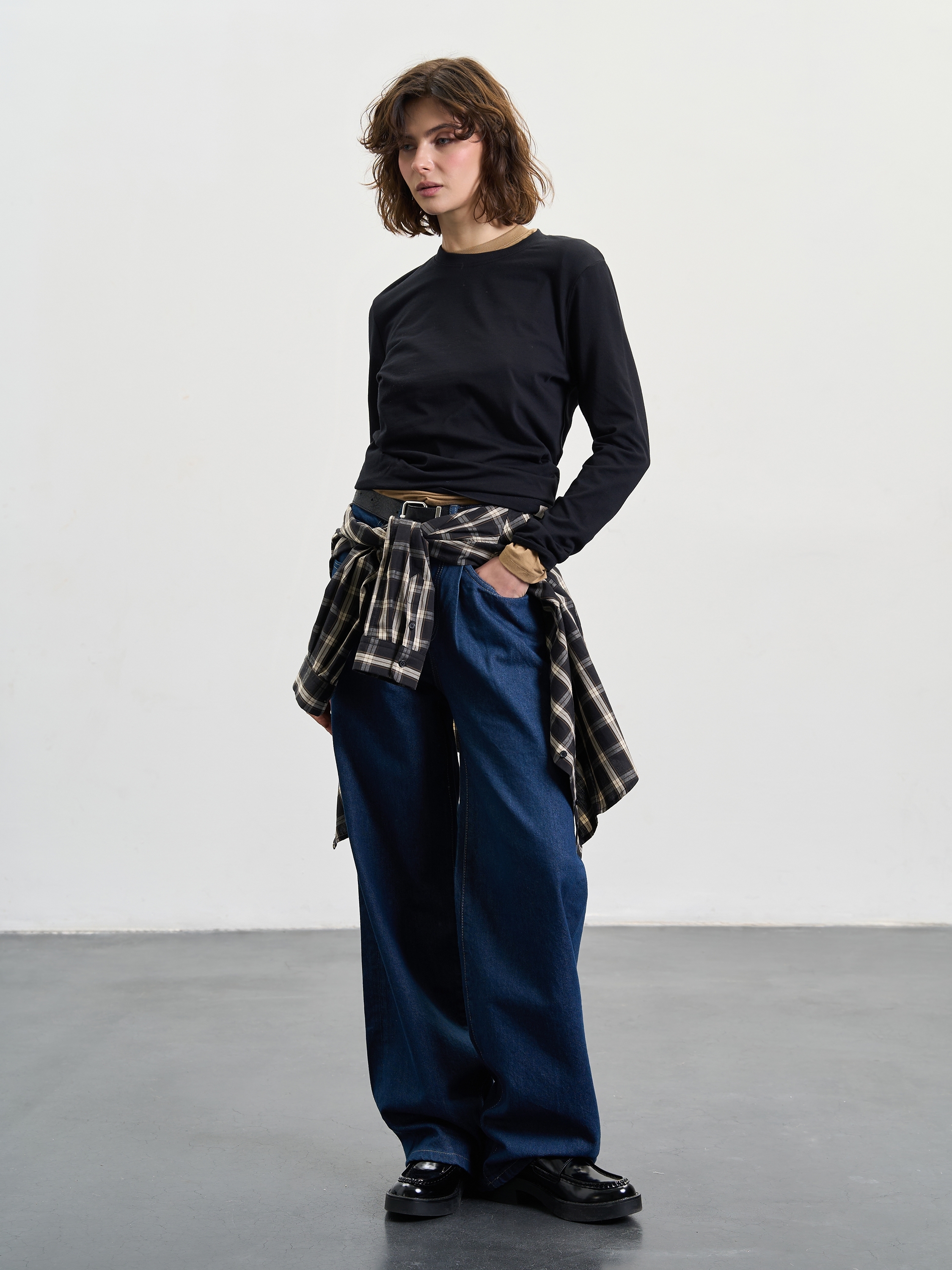 Лонгслив жіночий Roza 231109 S чорнийфото2