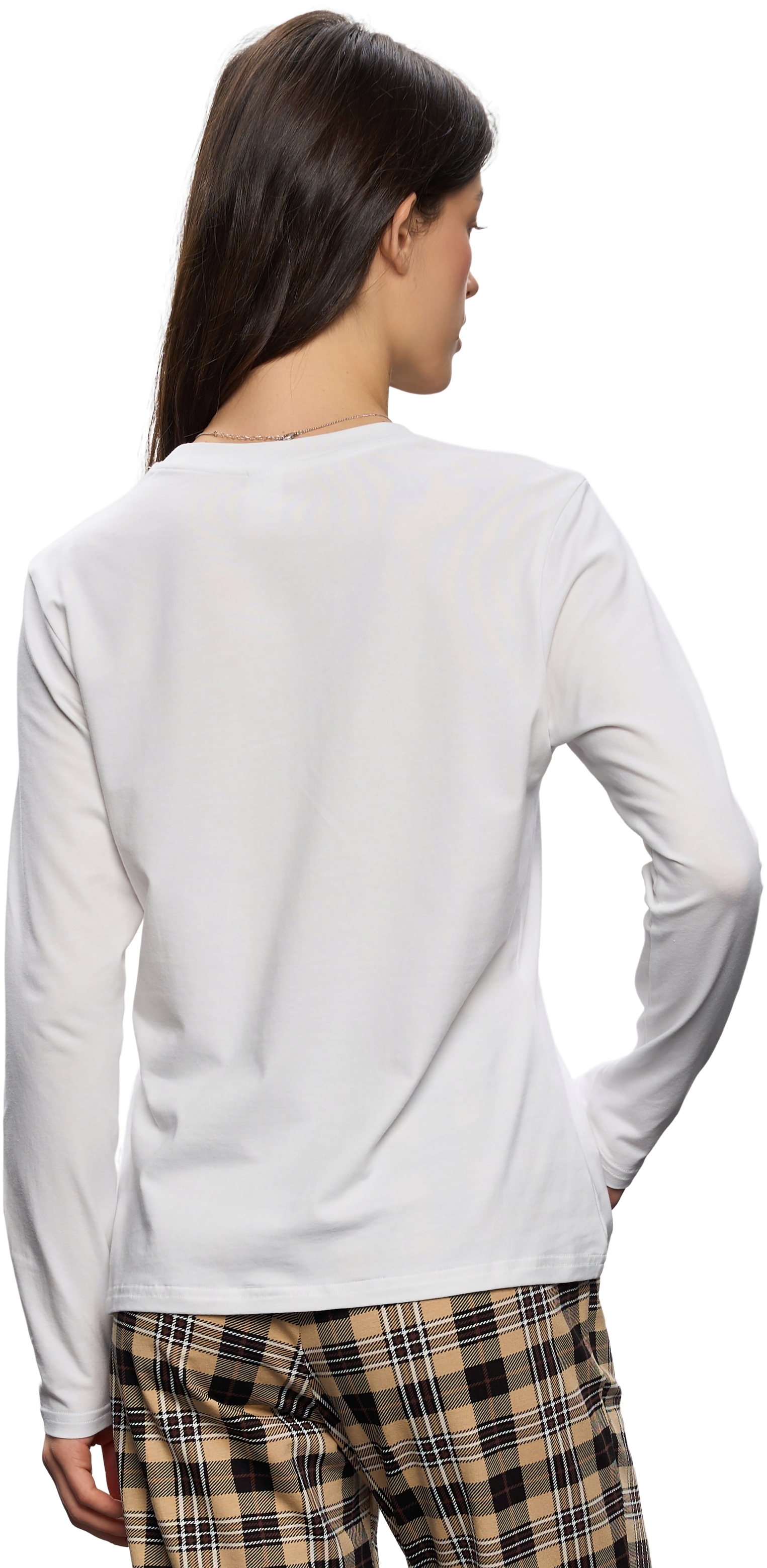 Лонгслив жіночий Roza 251020 L білийфото2