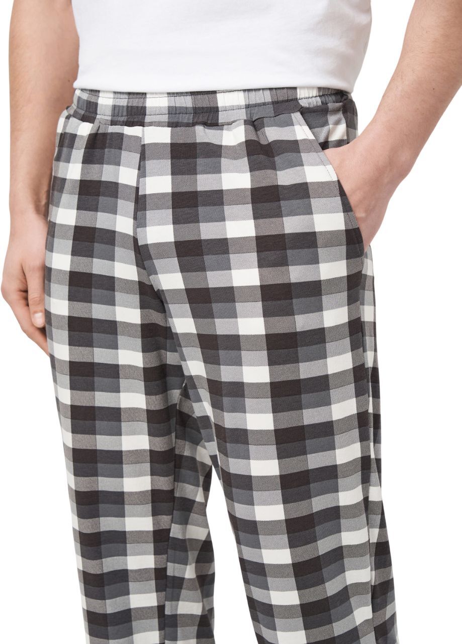 Штаны домашние мужские Roza 250907 XL серые в клетку фото 