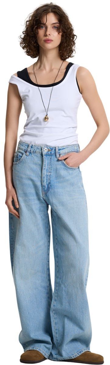 Майка женская Roza 200126 XS белая фото 3