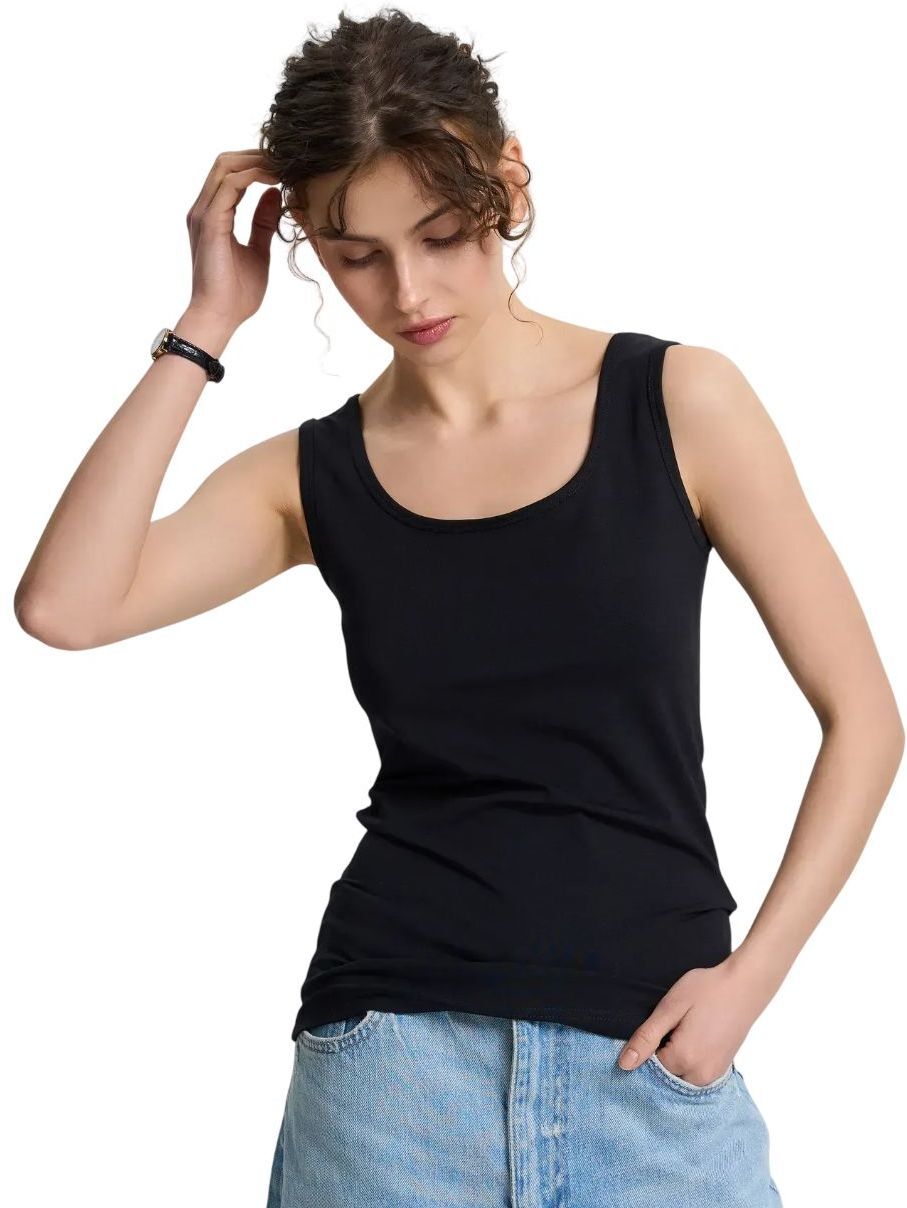 Майка женская Roza 200126 L черный фото 4