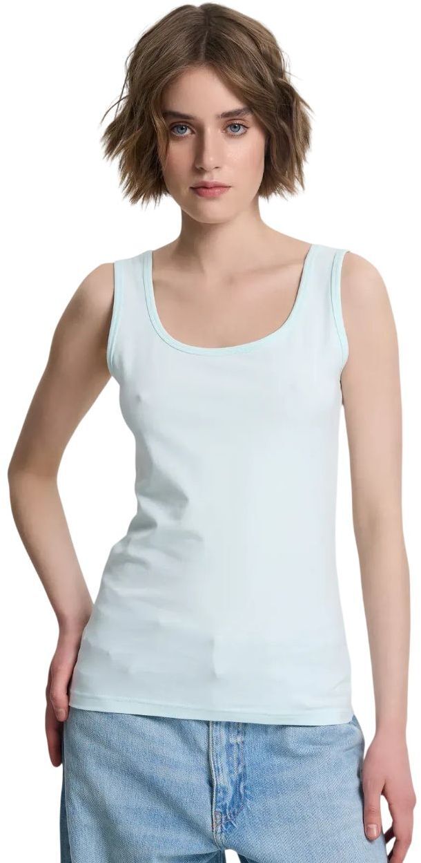 Майка женская Roza 200126 S бирюзовая фото 3