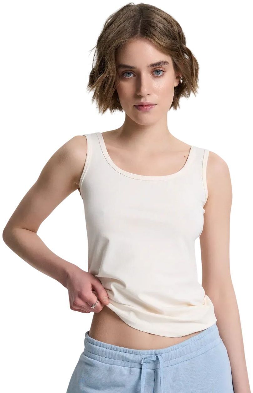 Майка женская Roza 200126 XS светло-бежевая фото 3