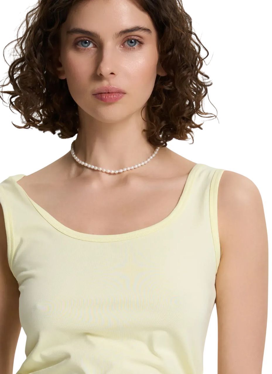 Майка женская Roza 200126 XS светло-желтая фото 5
