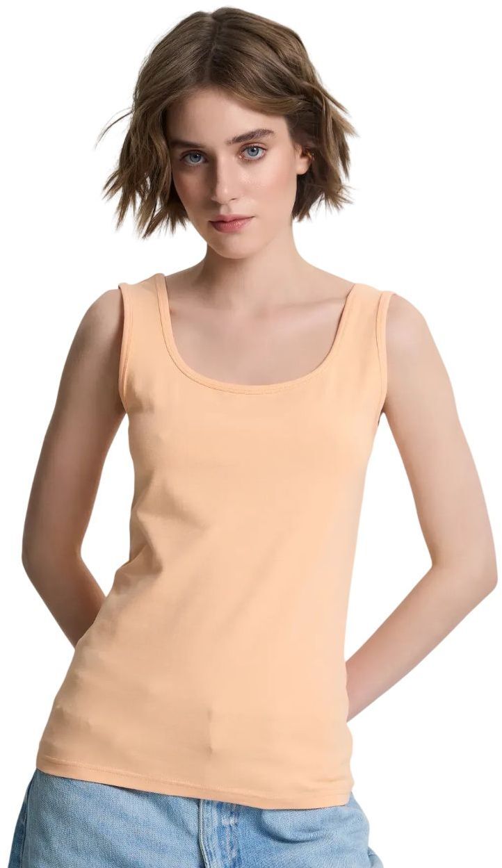 Майка женская Roza 200126 XL персиковая фото 3