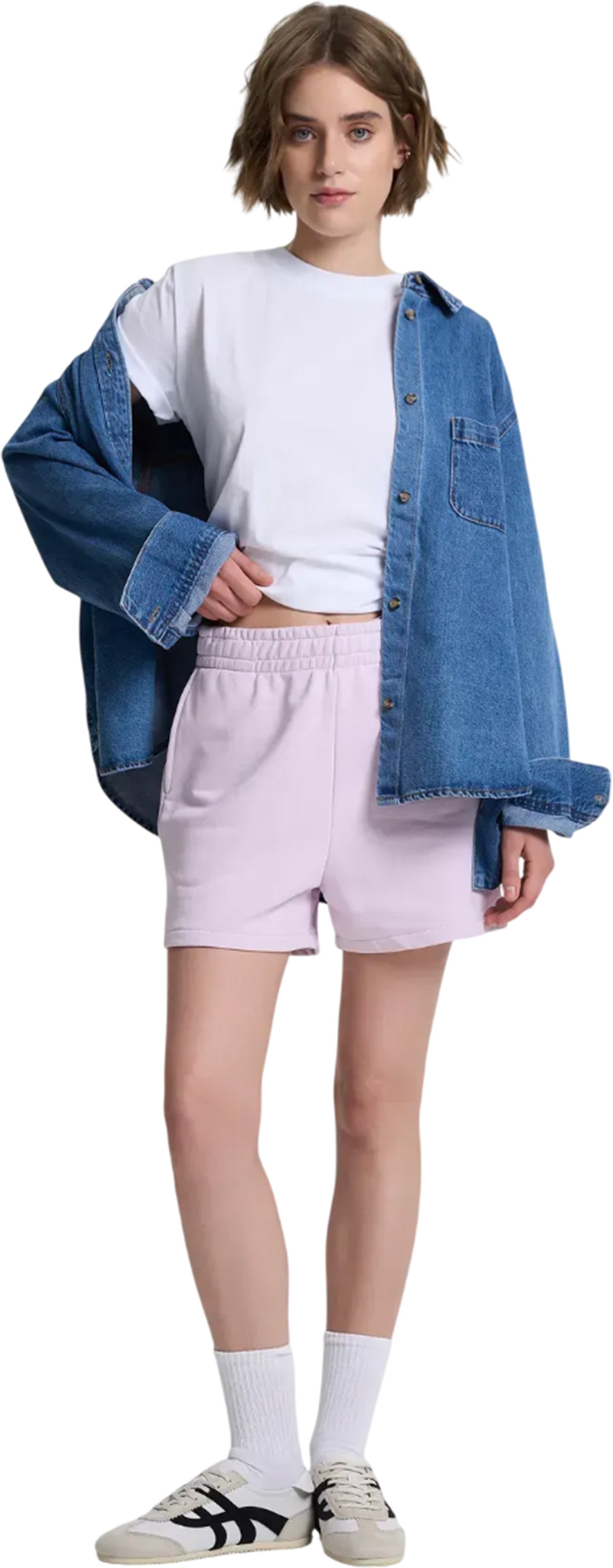 Шорты женские Roza 231112 XL лавандовые фото 4