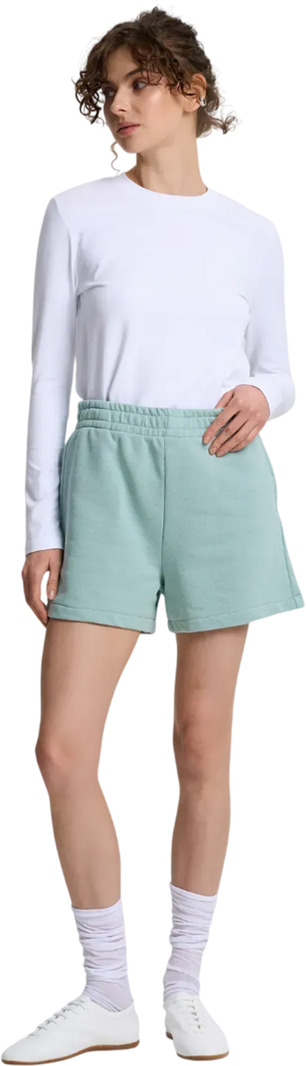 Шорты женские Roza 231112 M темно-бирюзовые фото 4