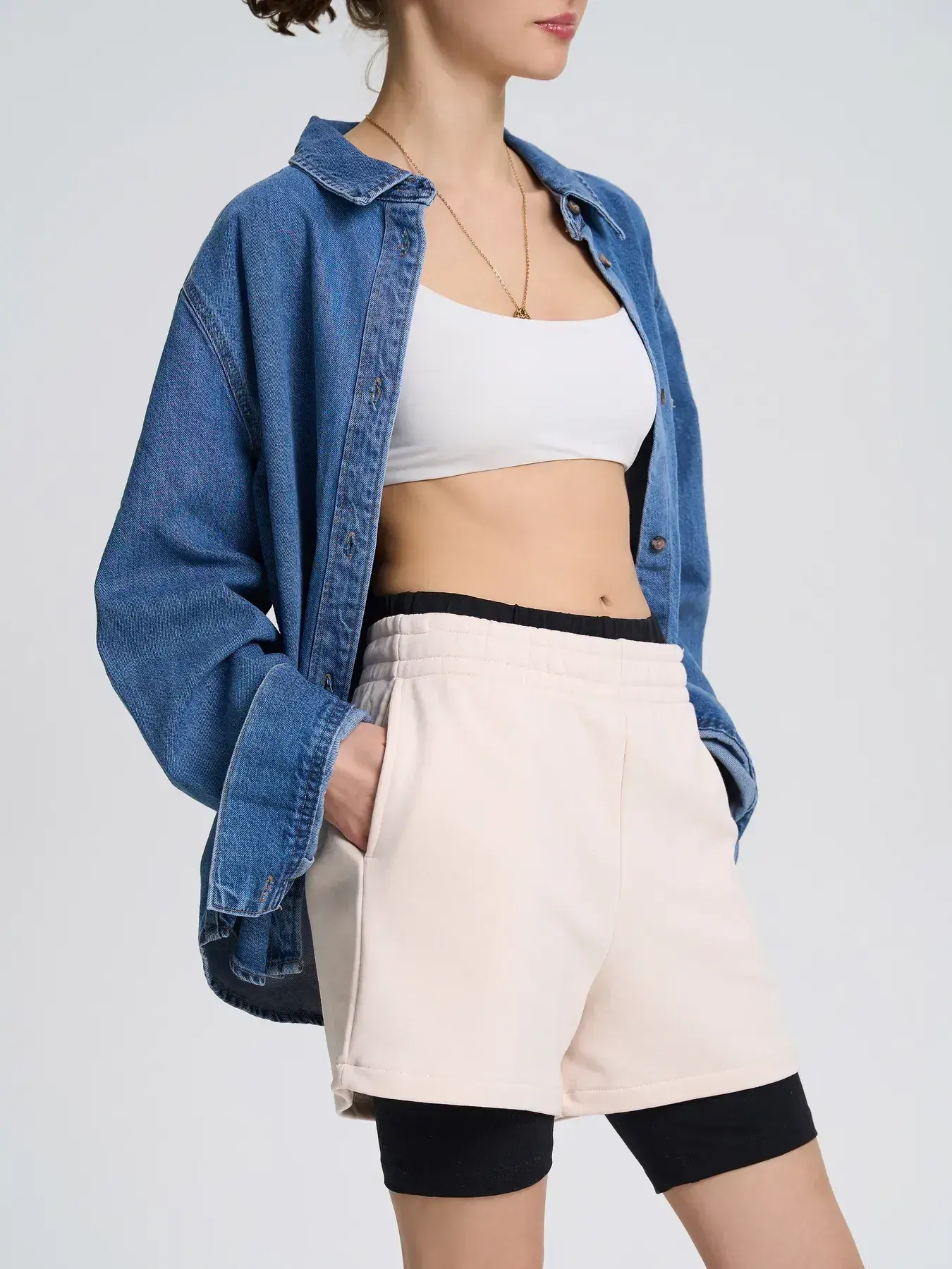 Шорти-велосипедки жіночі Roza 220910 2XL чорніфото9