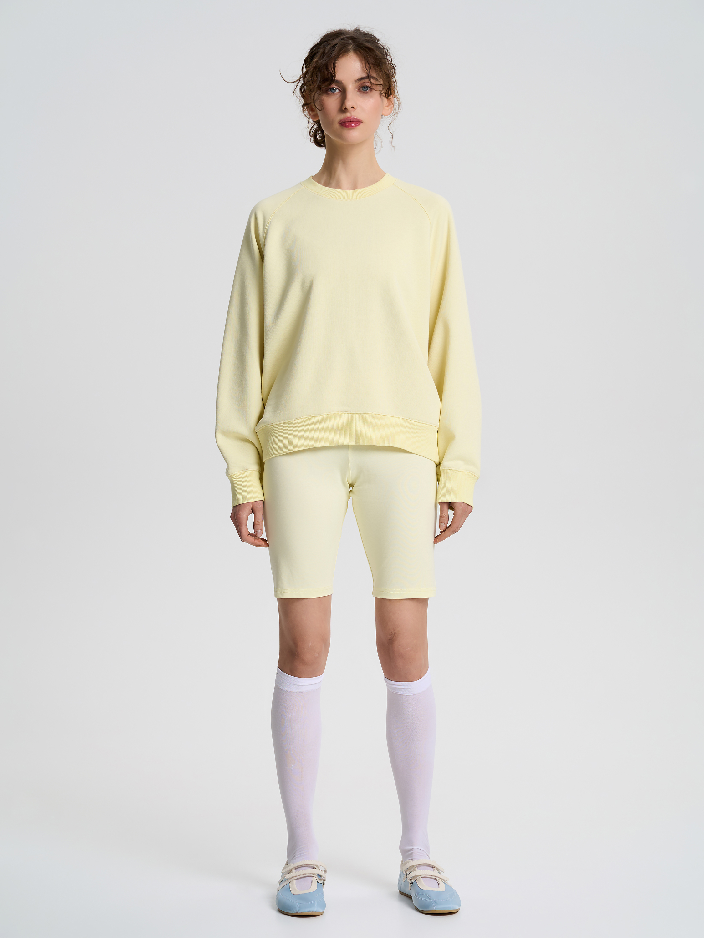 Шорты-велосипедки женские Roza 220910 2XL светло-желтые фото 4