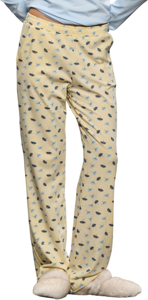 Піжама жіноча Roza 250914 XL світло-блакитна/жовта в кульбабифото