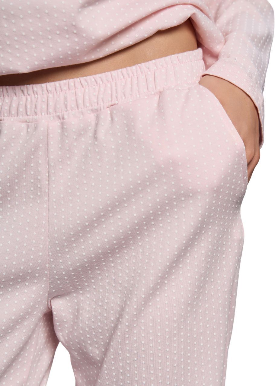 Піжама жіноча Roza 250911 XL рожева в горошокфото