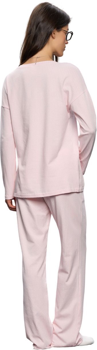 Піжама жіноча Roza 250911 3XL рожева в горошокфото