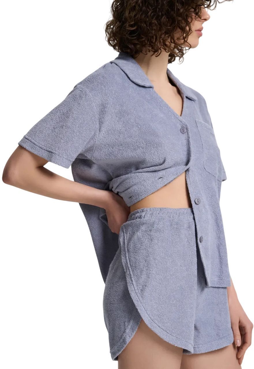 Пижама махровая женская Roza 230714 2XL серая фото 3