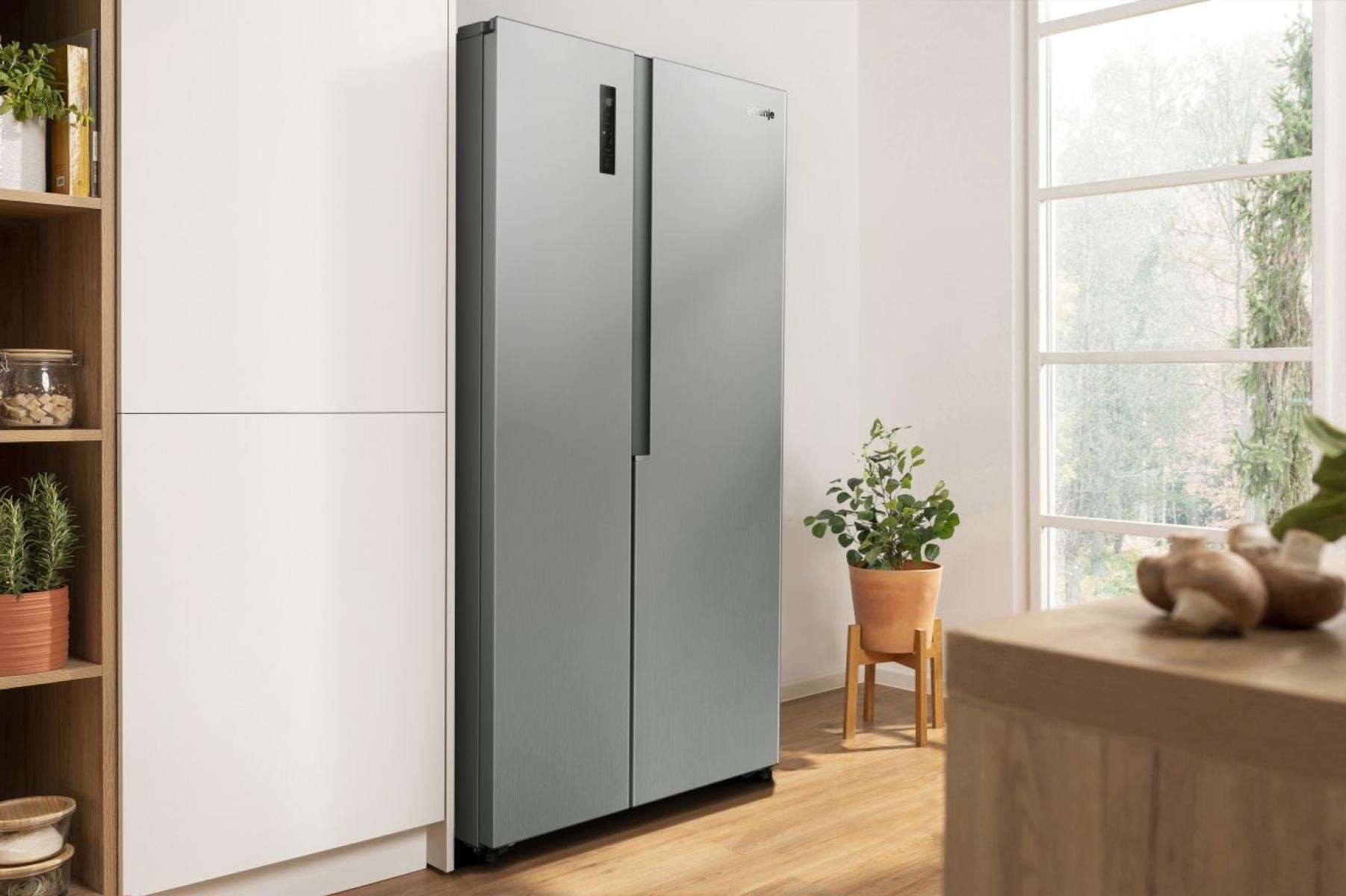 Холодильник Gorenje SBS NRS917E41Xфото11